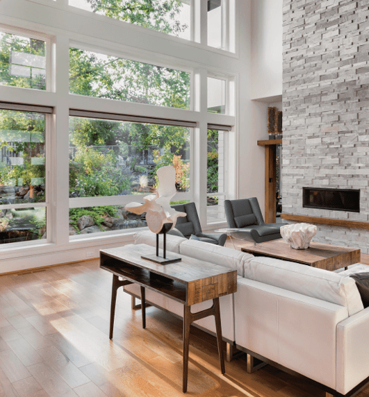 Comfortable interior space