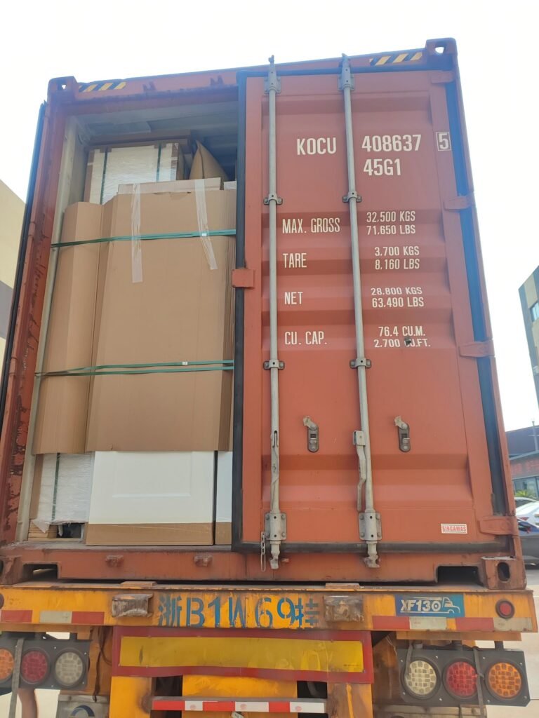 UWG's doors are delivered to customers