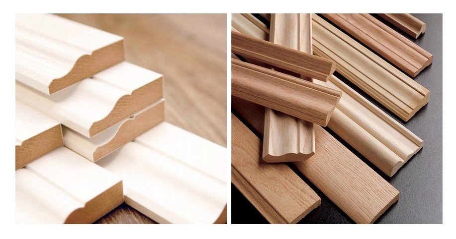mdf molding vs solid wood molding