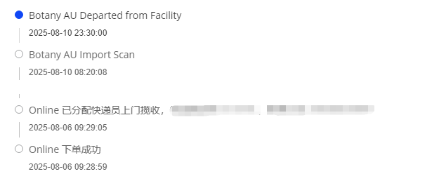 UWG's logistics tracking background
