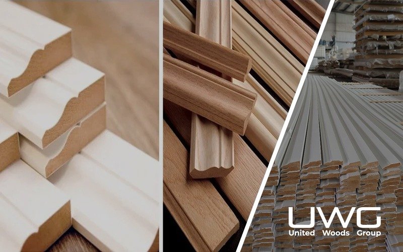 Moulding of different materials