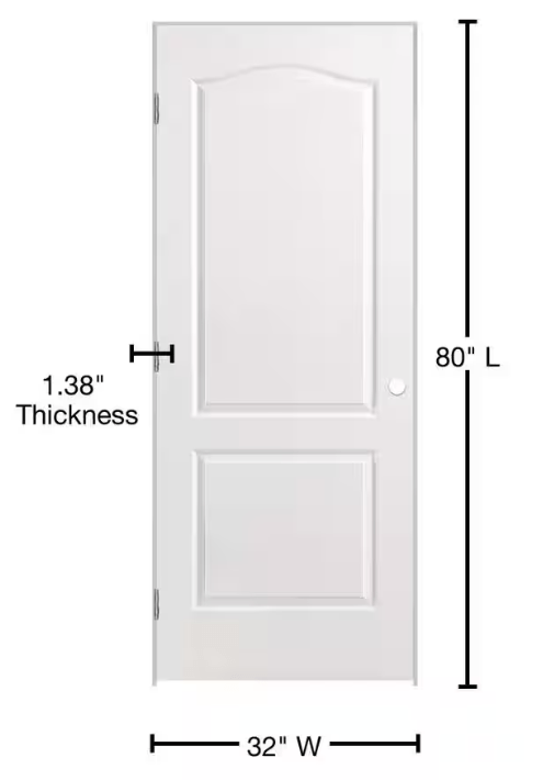 80x32 1.38'' door picture