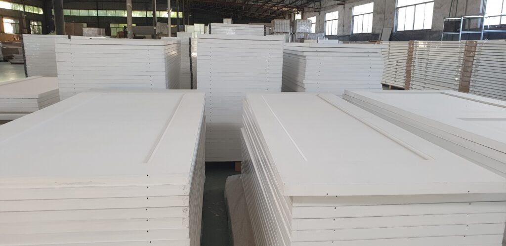 Stacked molded doors