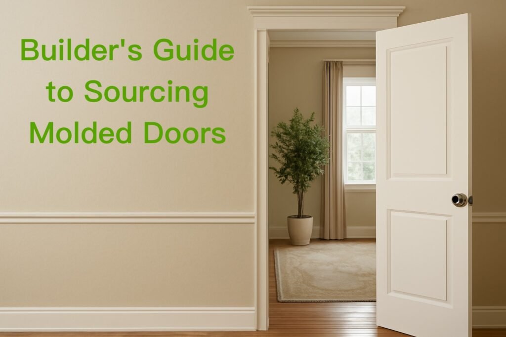 A primed molded door from UWG