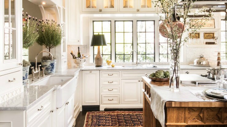 elegant kitchen cabinet