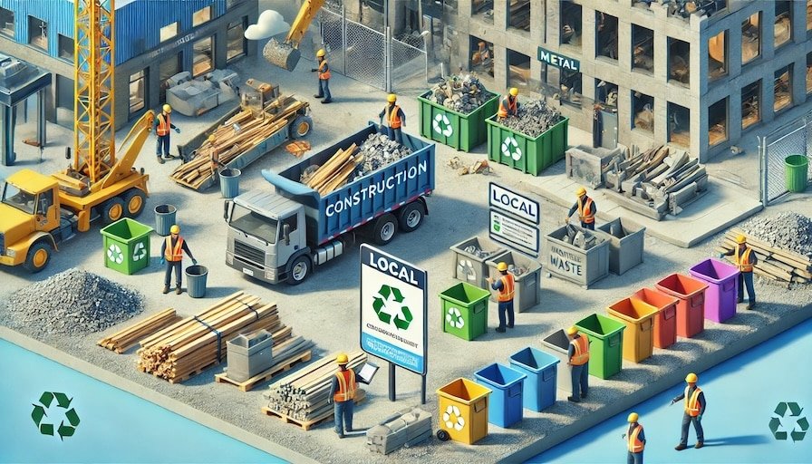 Where Do Construction Waste Materials Go After Disposal