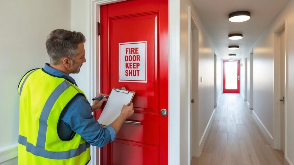 builders check firerated door
