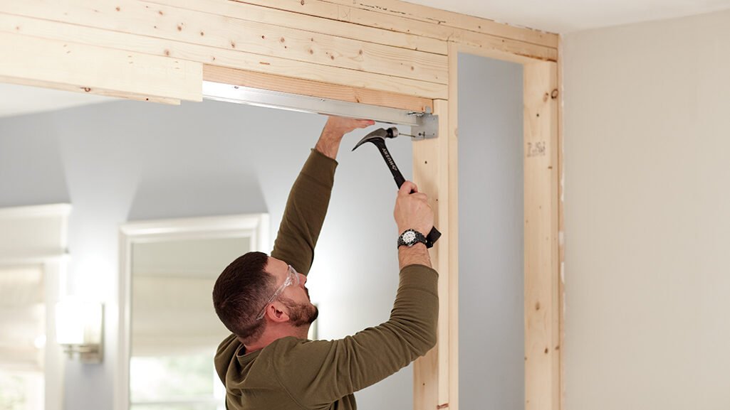 install a pocket door