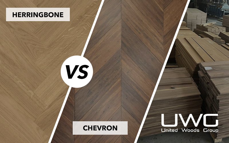 Herringbone vs Chevron