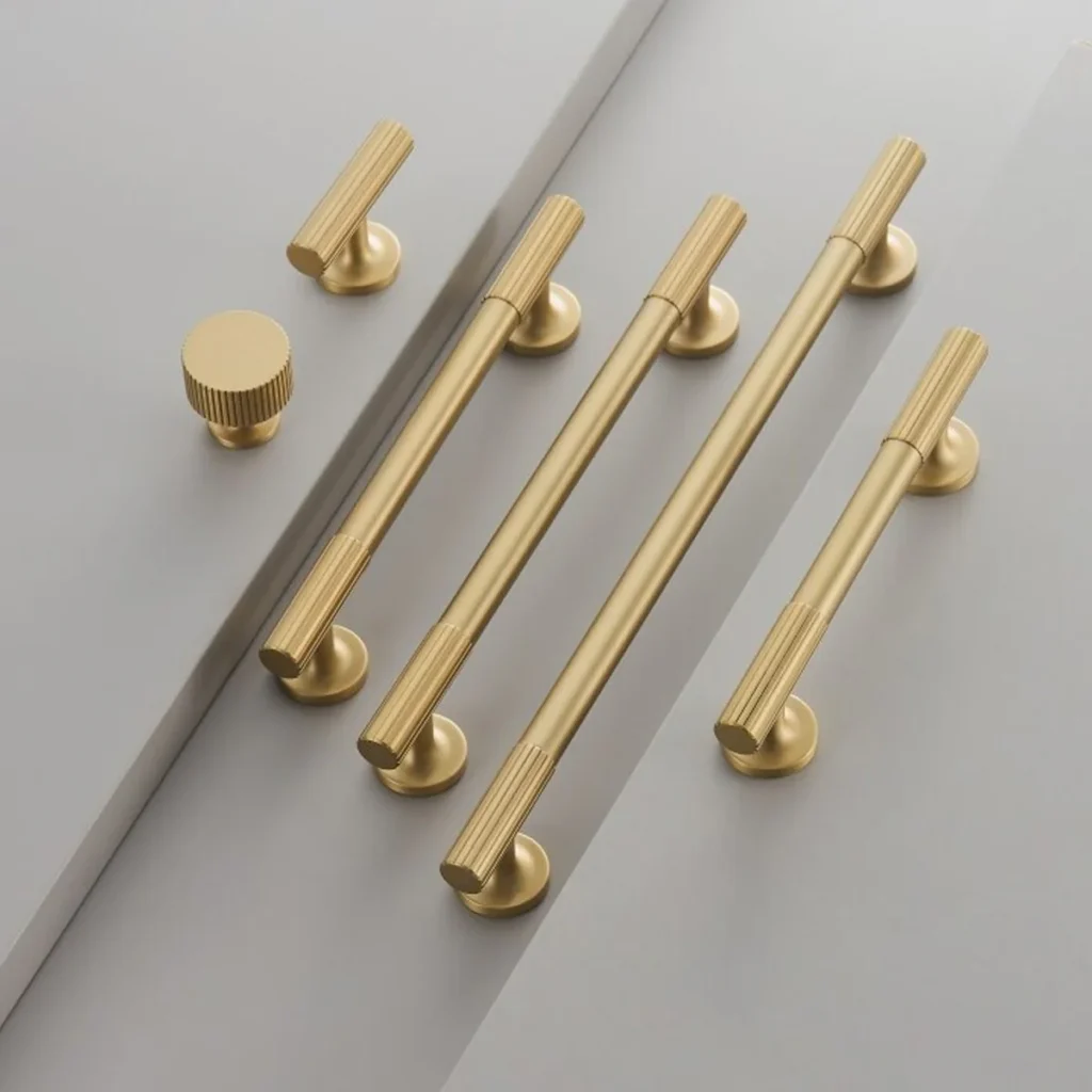Matte Brass Hardware