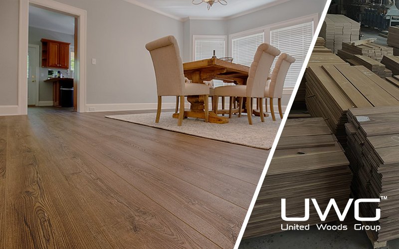 Floors with the same surface treatment method