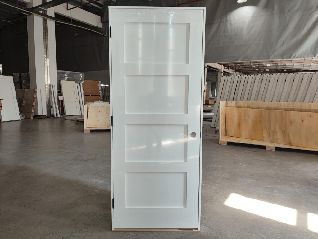 prehung 4 panel shaker door