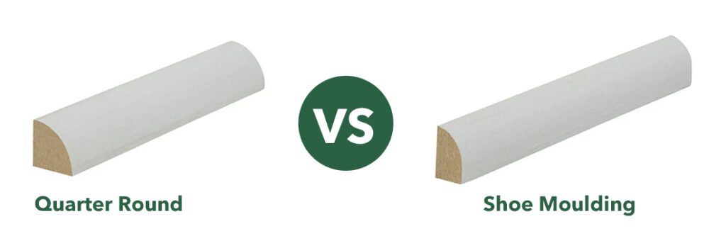 quarter round and shoe  moulding