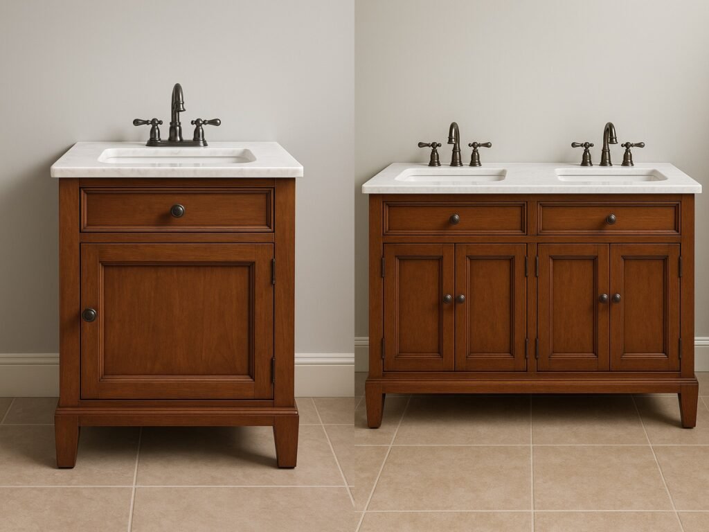 single vs double-main picture