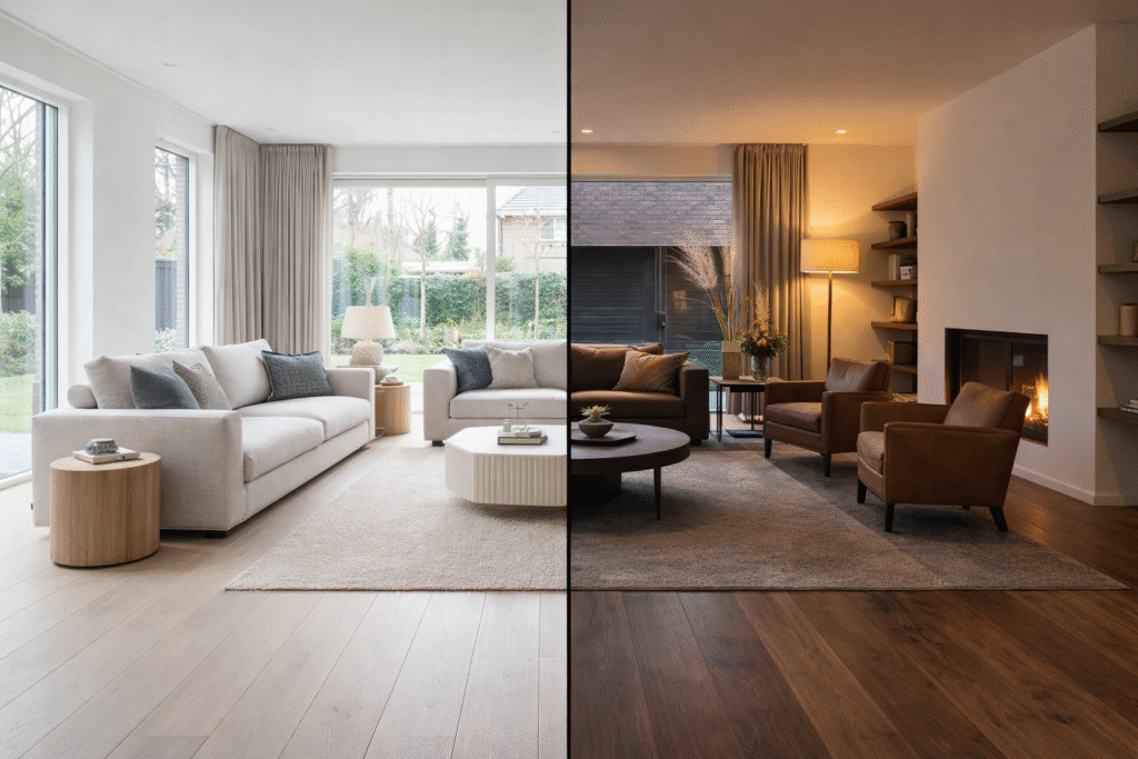 Light or Dark Floors for Resale Value