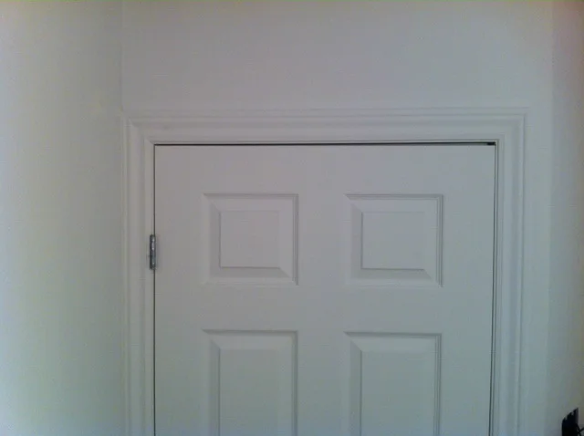 A molded door