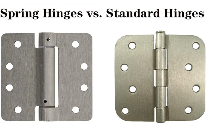 Spring Hinges vs. Standard Hinges