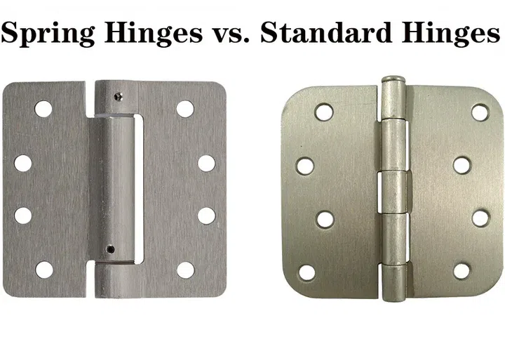 Spring Hinges vs. Standard Hinges
