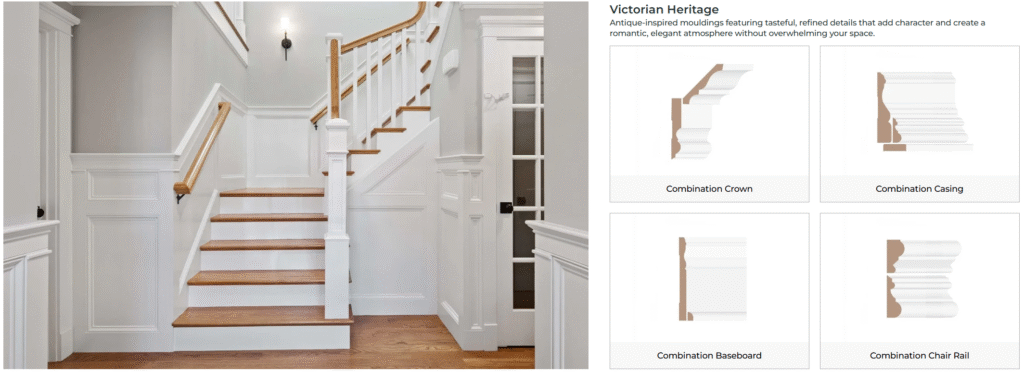 Victorian Heritage Moulding Styles