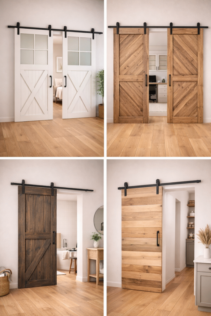 Different types of barn doors