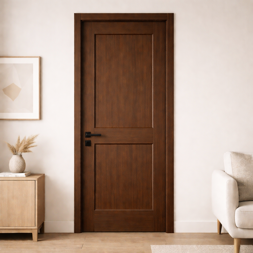 Veneered Door dark color
