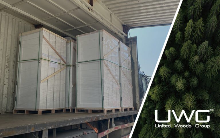 Shopping cart in supermarket aisle representing bulk purchasing