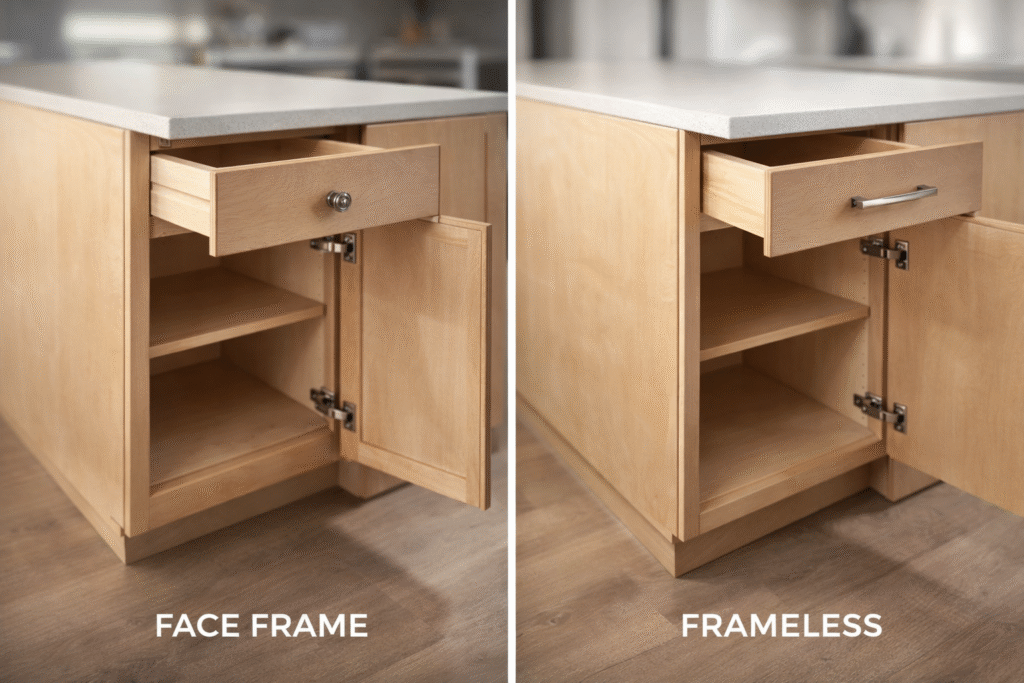 Do Frameless Cabinets Have More Storage Space