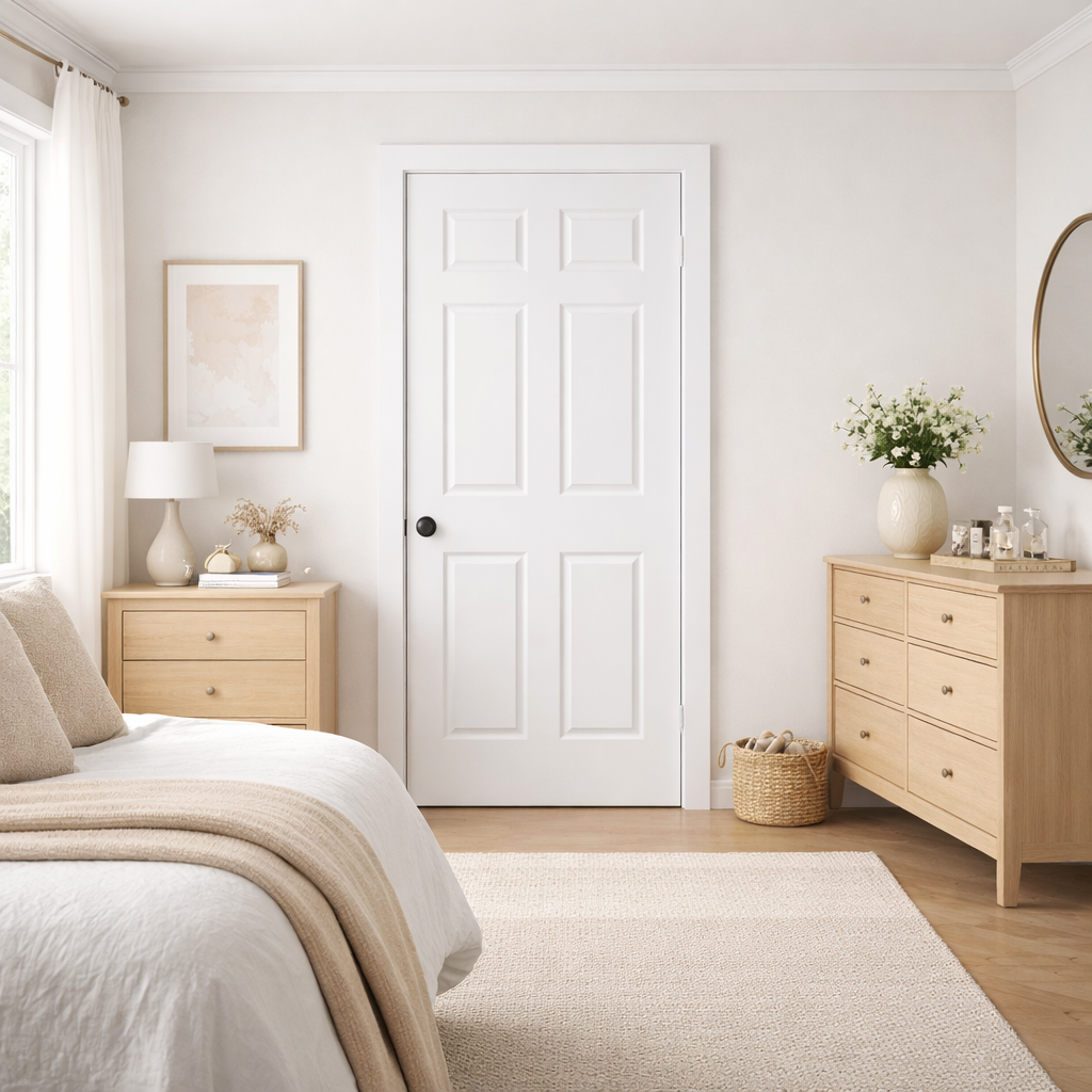 6-Panel Molded Door-Texture