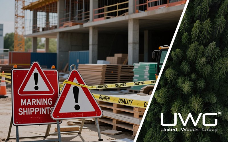 construction material delivery red flags