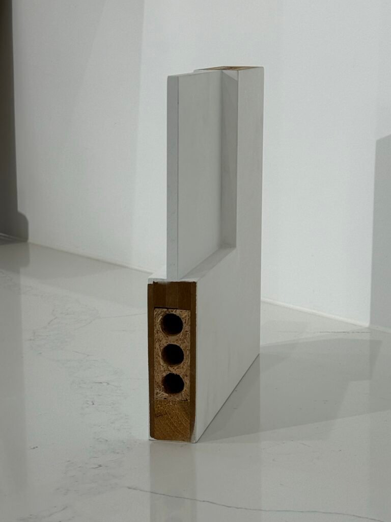 Solid Wood + Tubular Chipboard Core