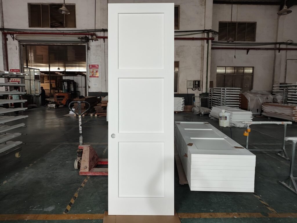 three panel shaker door