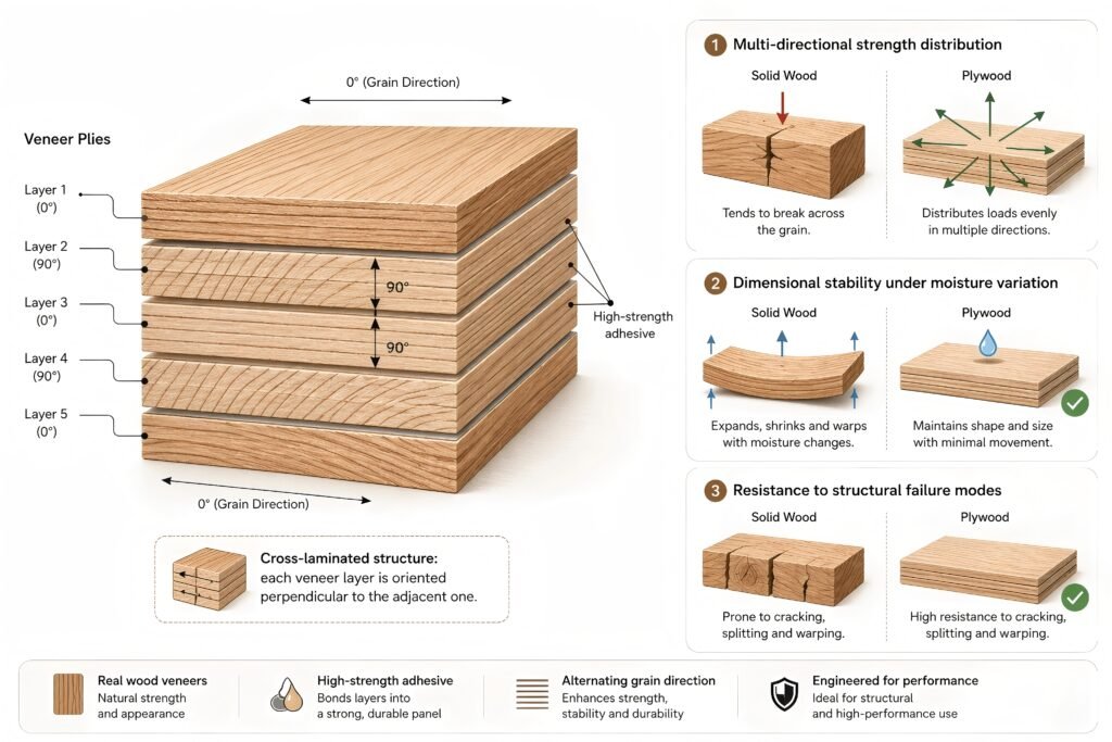 Understanding Plywood Structure, Composition, and Core Characteristics