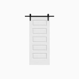 5-Panel Molded Barn Door