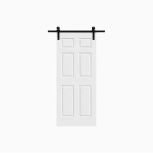 6-Panel Molded Barn Door