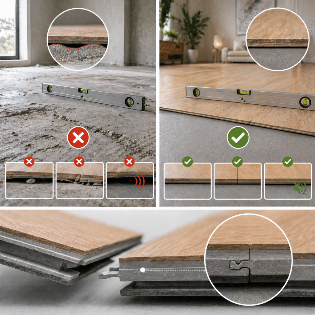 SPC Flooring Installation Risk & Locking System Comparison
