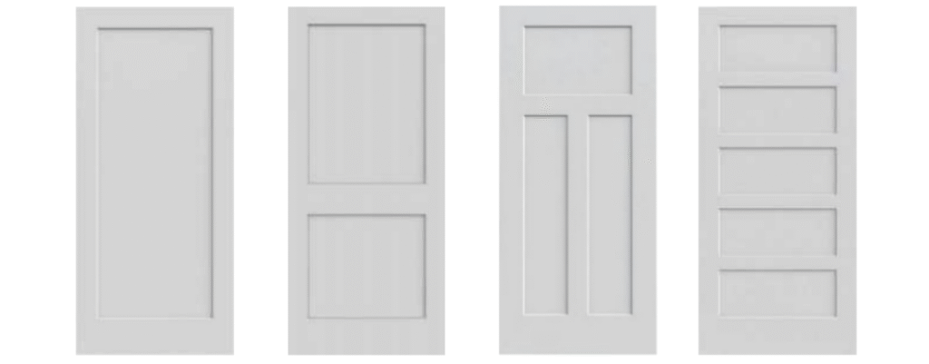 Shaker door common design