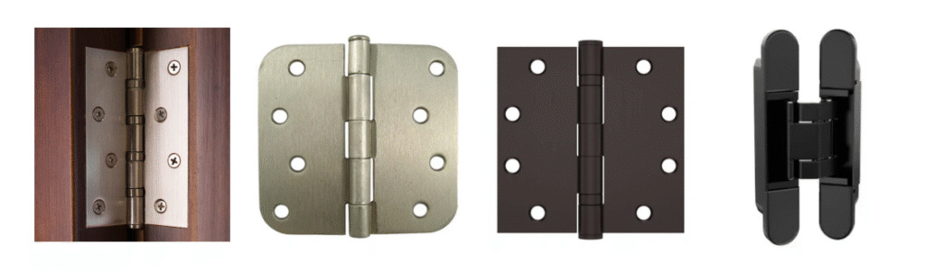 different hinges