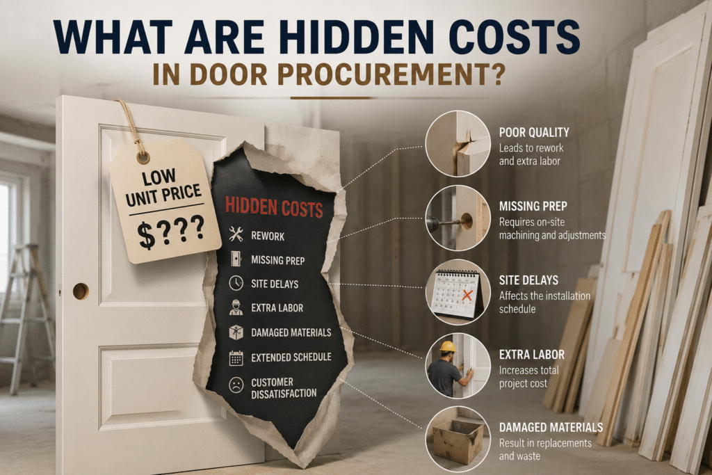 Hidden cost in door procurement