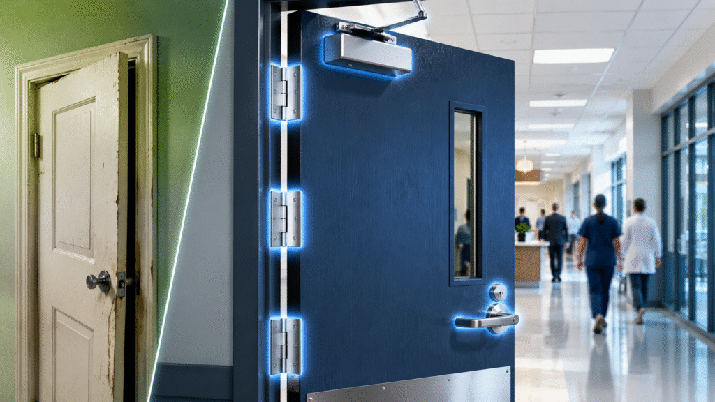 Why High-Use Interior Doors Require Different Hardware Standards