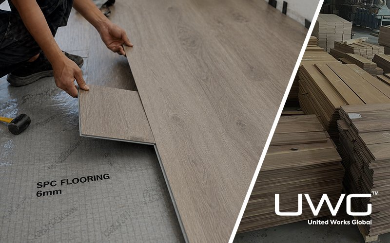 decoration 6mm flooring