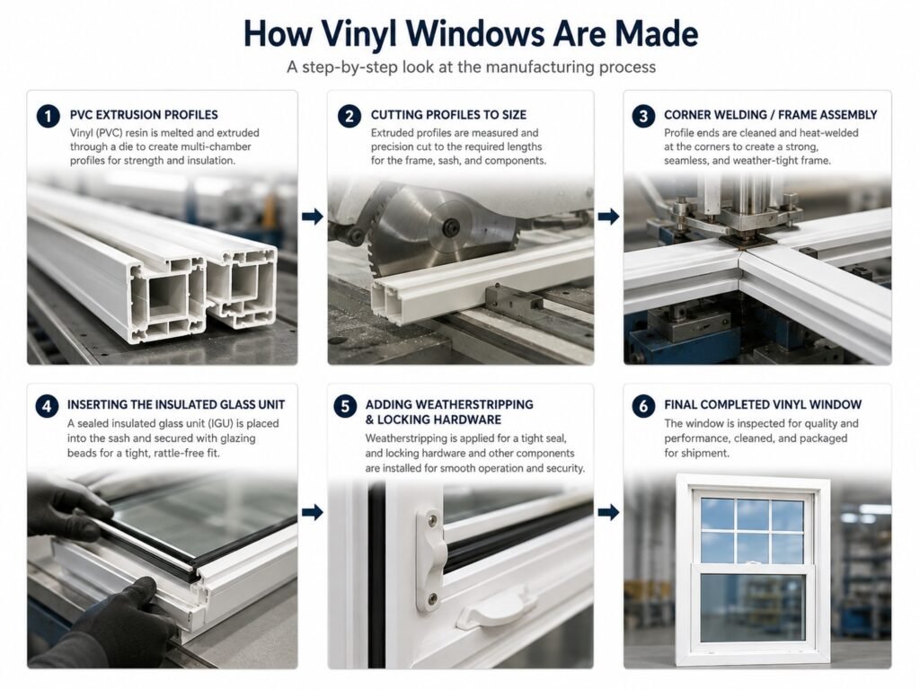 How Vinyl Windows Are Made