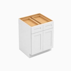 Base Cabinet-Double Drawers and Doors
