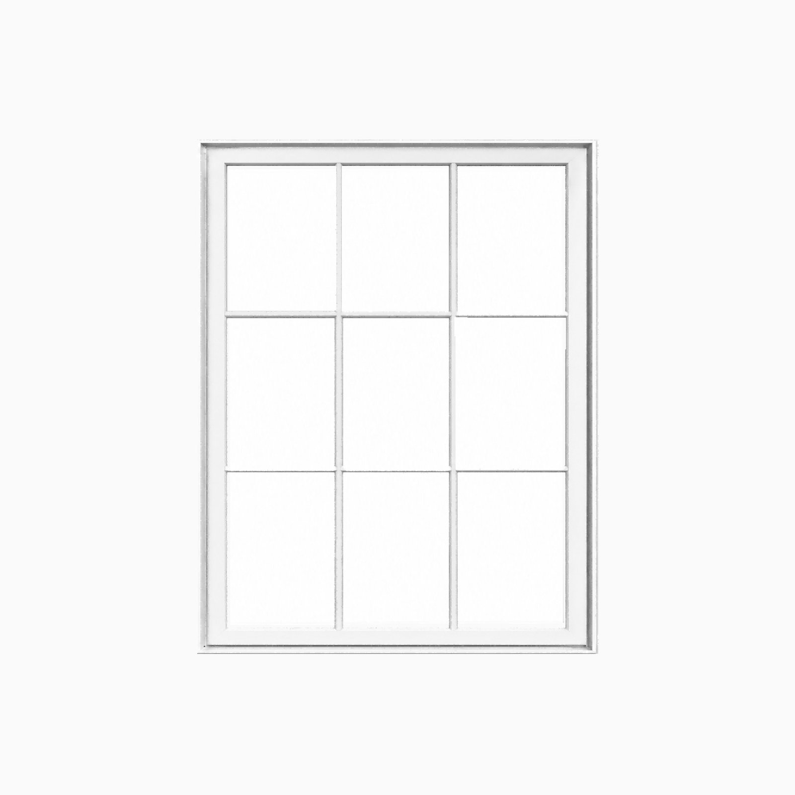Casement Windows-Crank Window with 9 Colonial