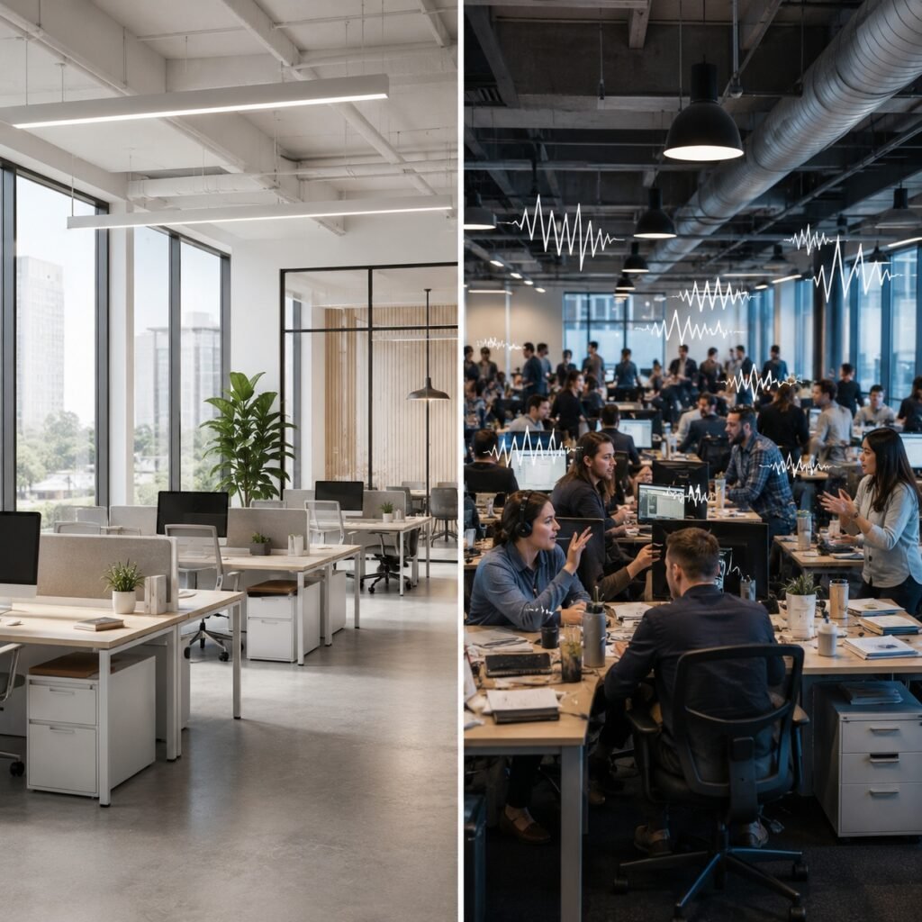 Open Office vs Acoustic Challenges