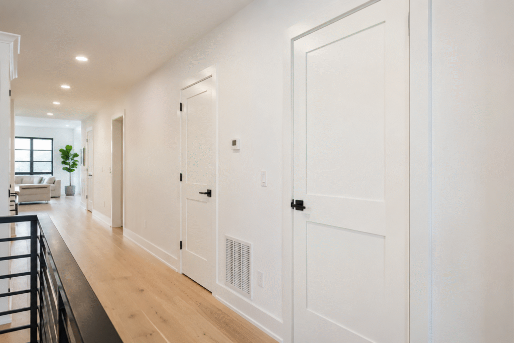 Flush Shaker Door + Minimal Trim