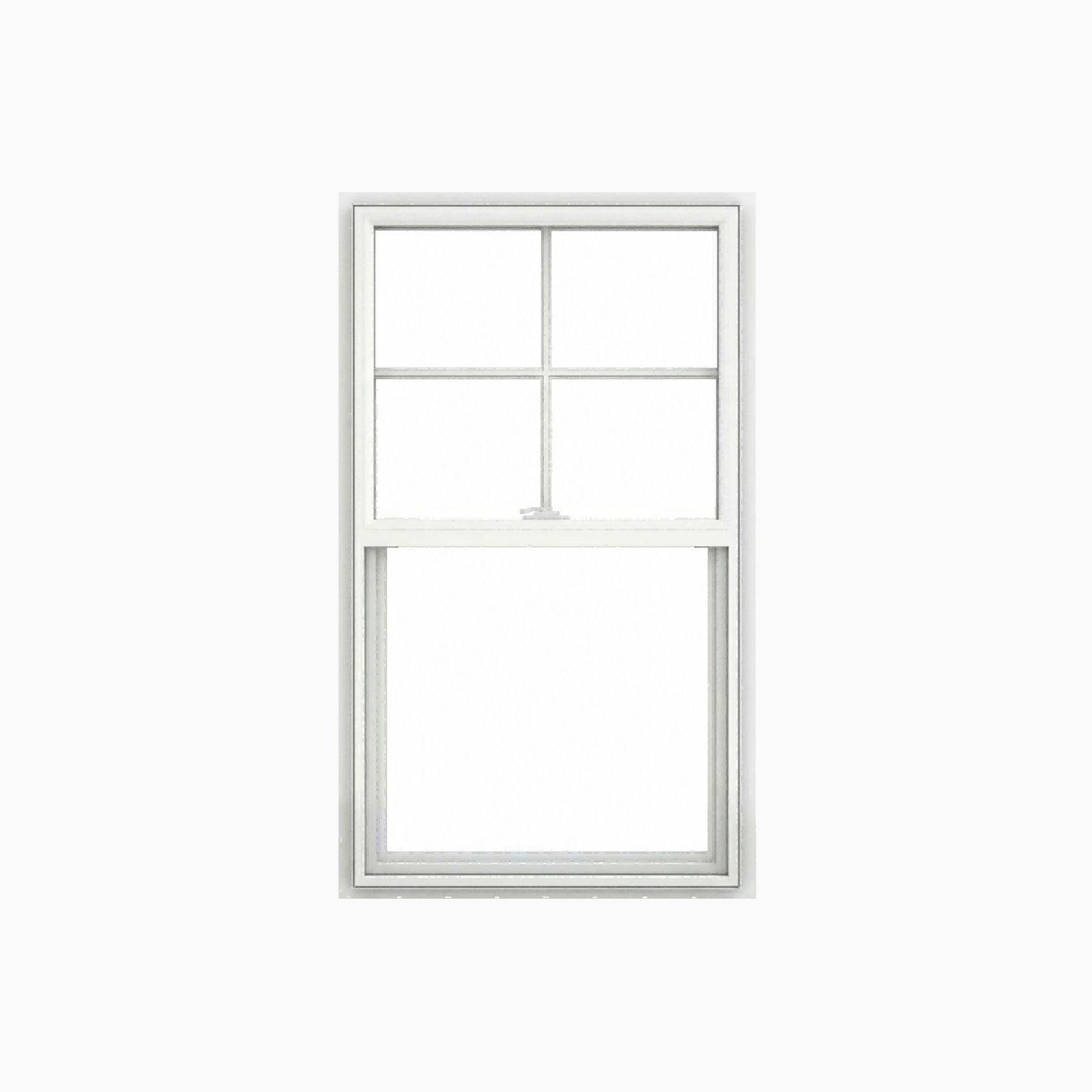 Single Hung (Tilt) Window with 4 Colonial