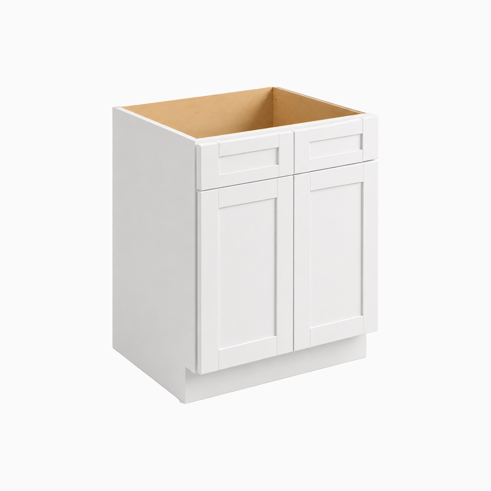 Sink Base Cabinet-Double Blank Drawer