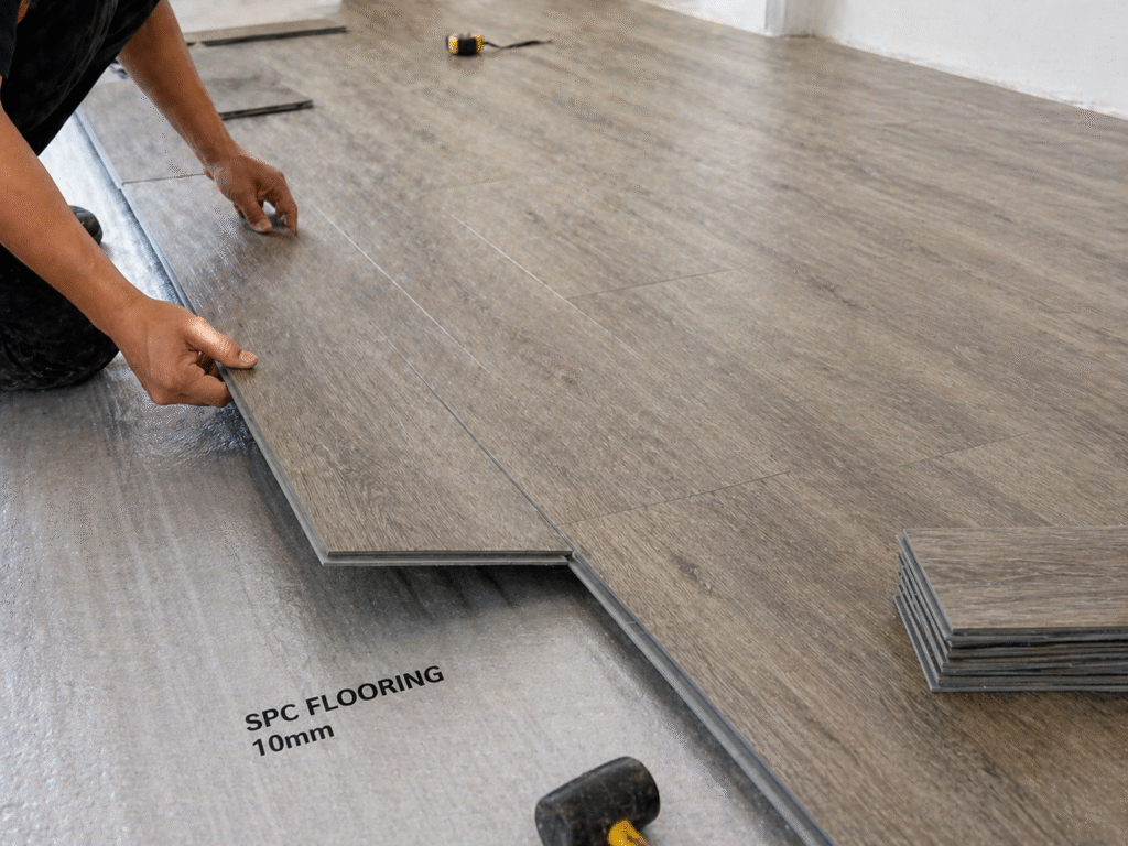 decoration 10 mm SPC flooring