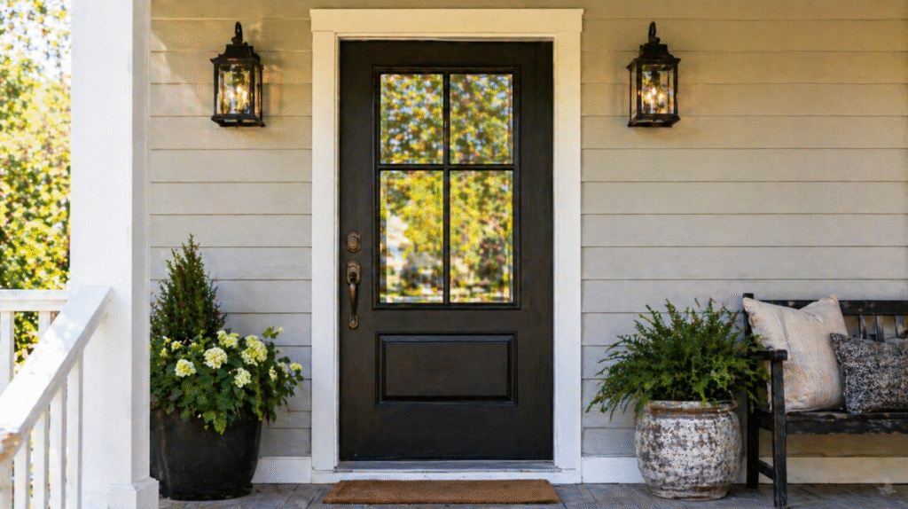 exterior door