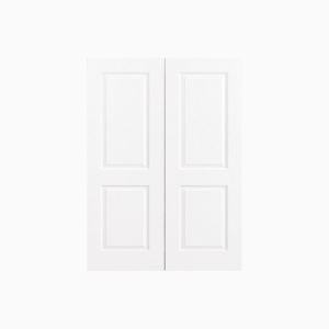 2-Panel Molded Double Door Pre-Hung
